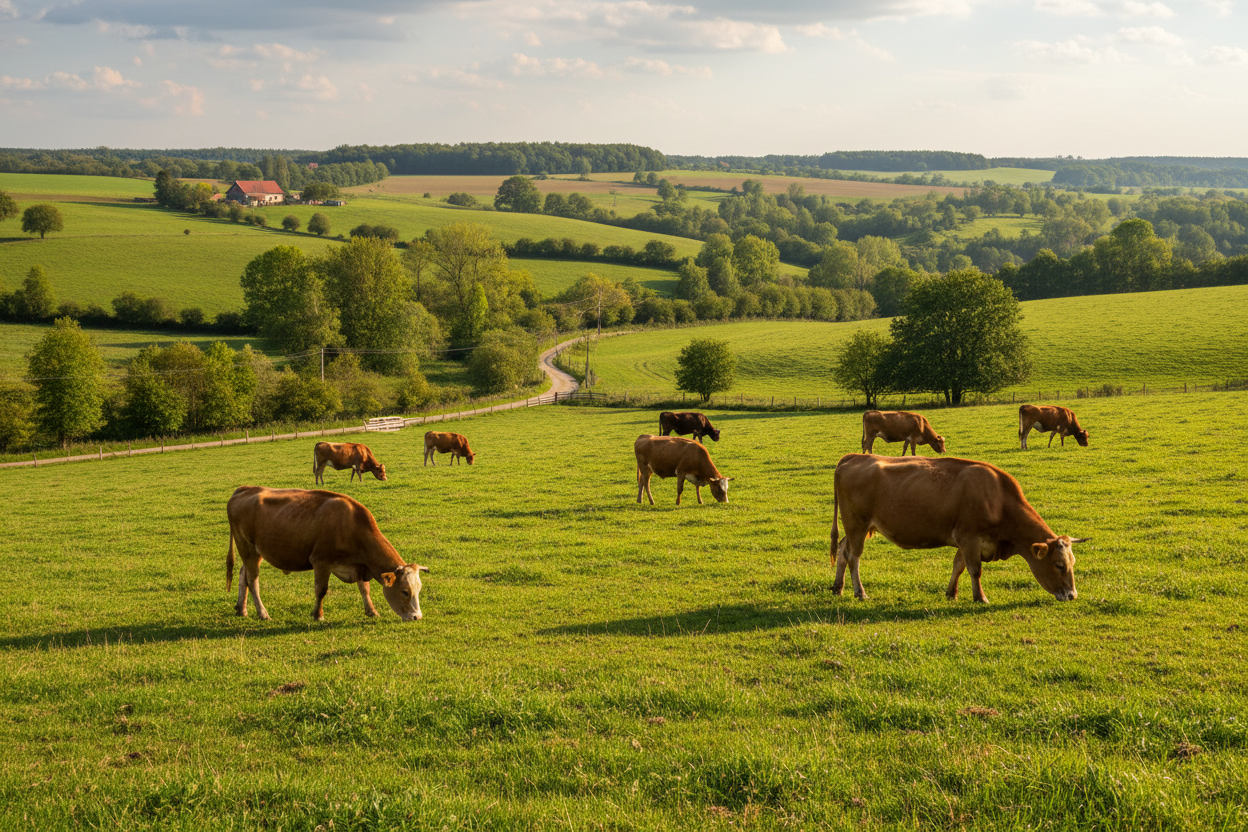 Ohio Valley Naturals cows in pasture